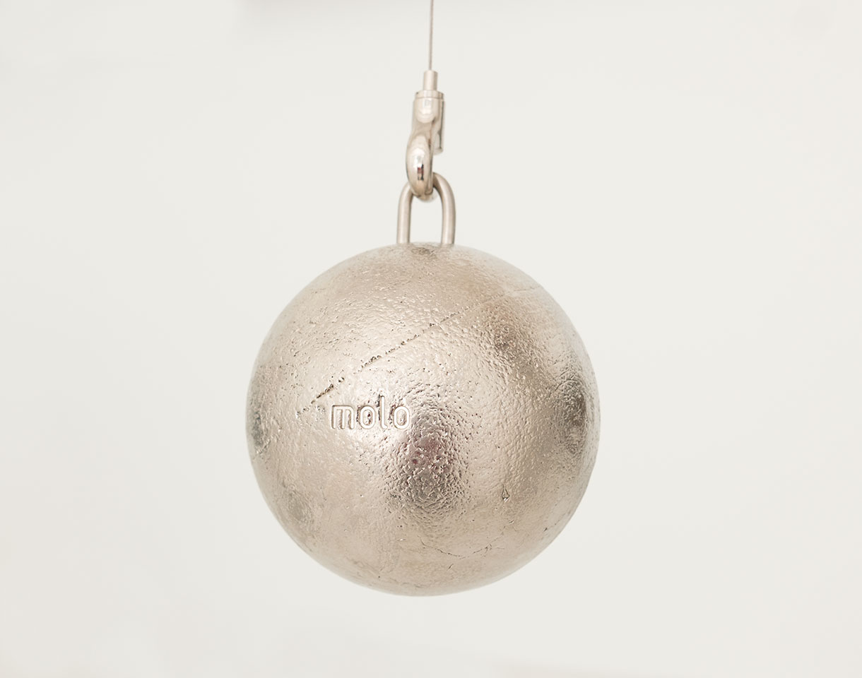 nickel-plated fishing weight for cloud mast paper cloud light.