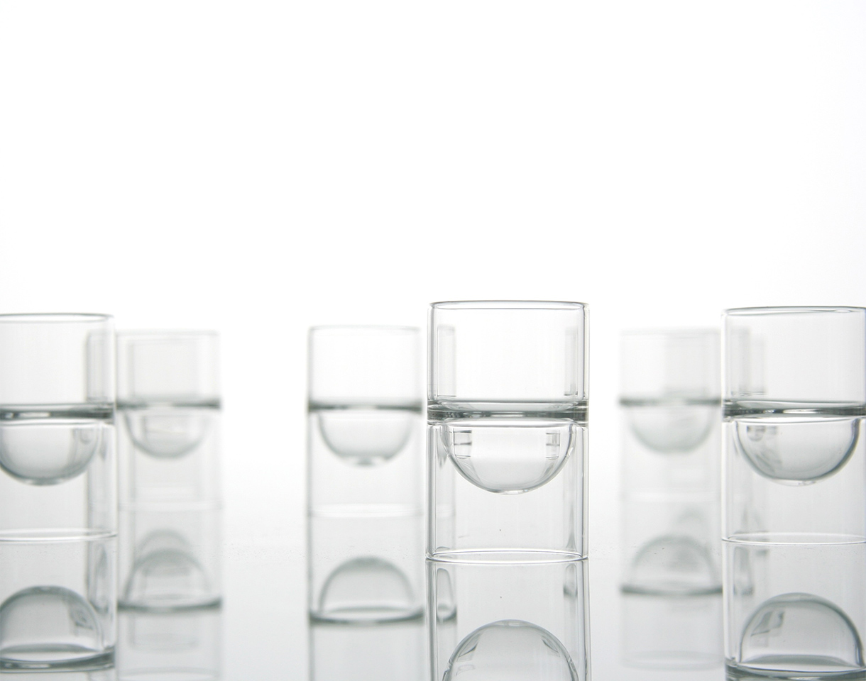 float glassware - bar - modern glassware designs by molo