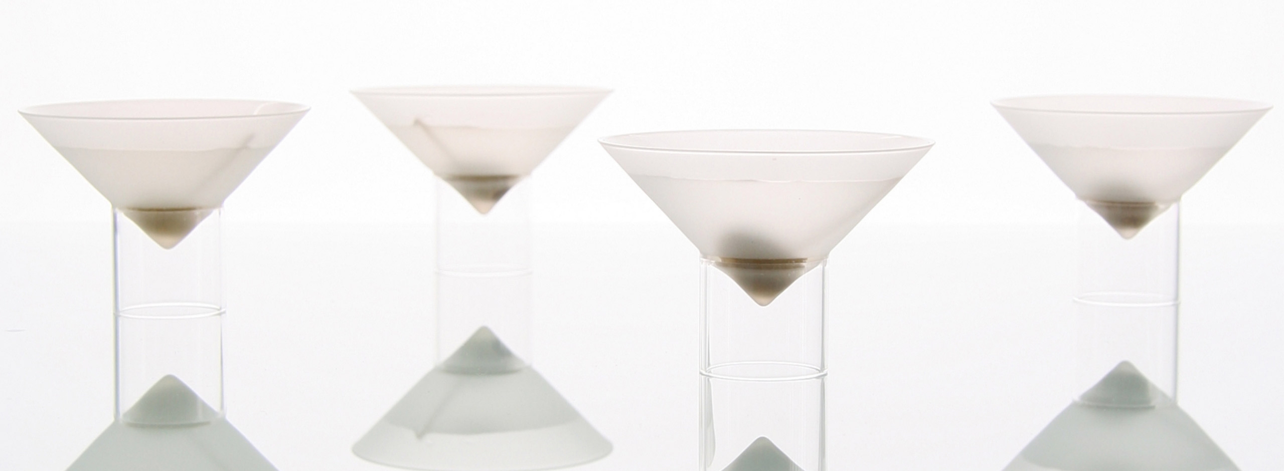float martini glasses