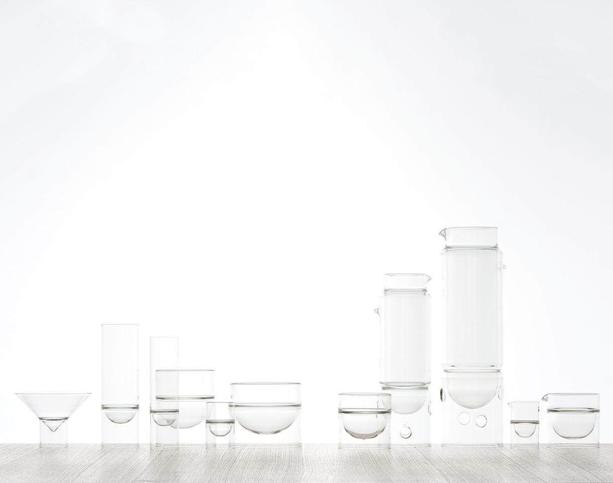 float glassware - bar - modern glassware designs by molo