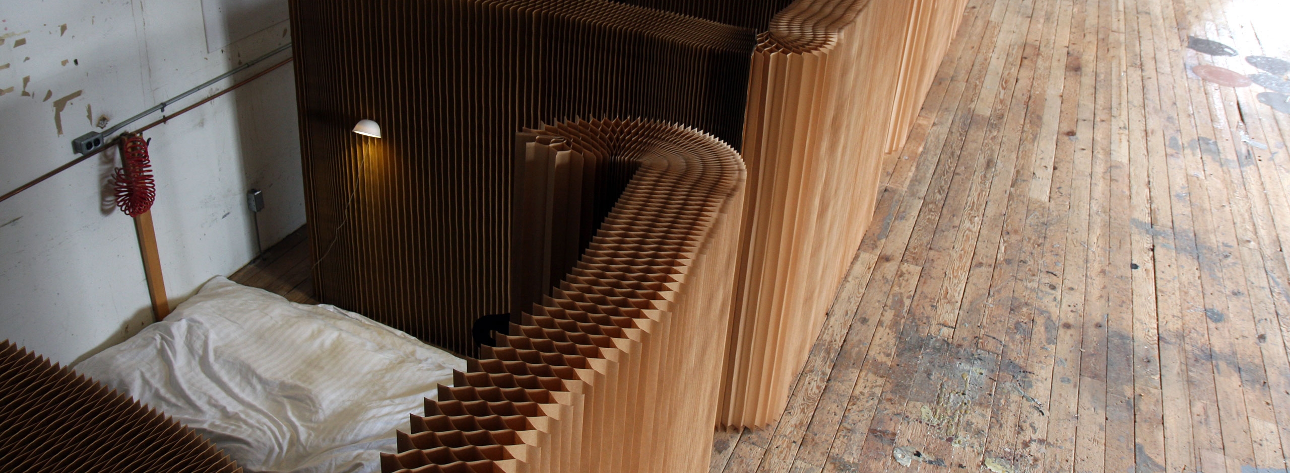 softshelter - paper shelter space partitions