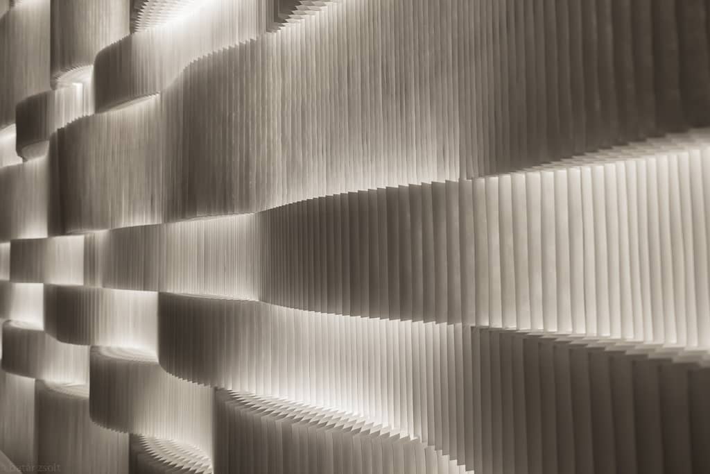illuminated wall partition textile softblock paper partition flexible wall