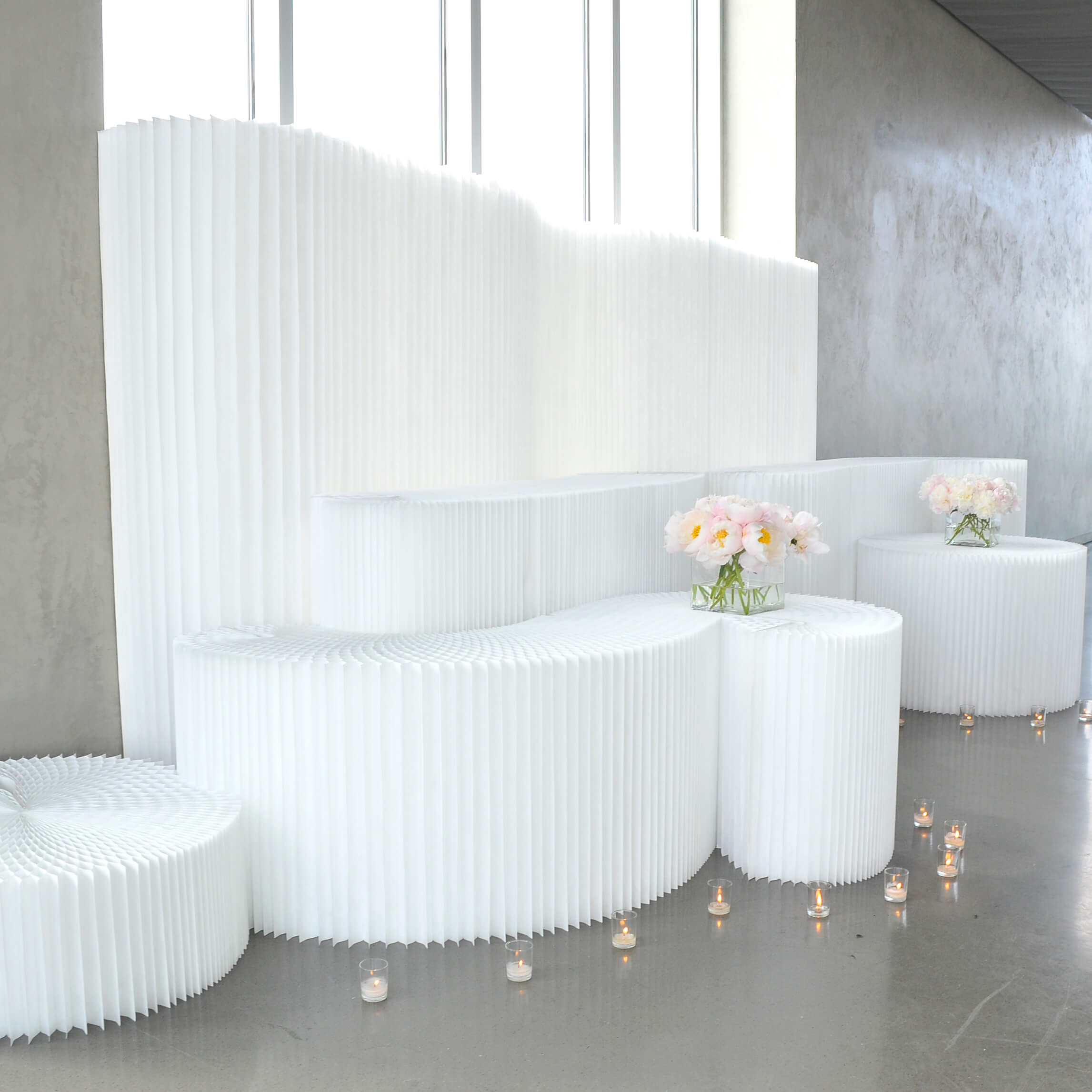 ballroom dividers - softwall and softblock for weddings