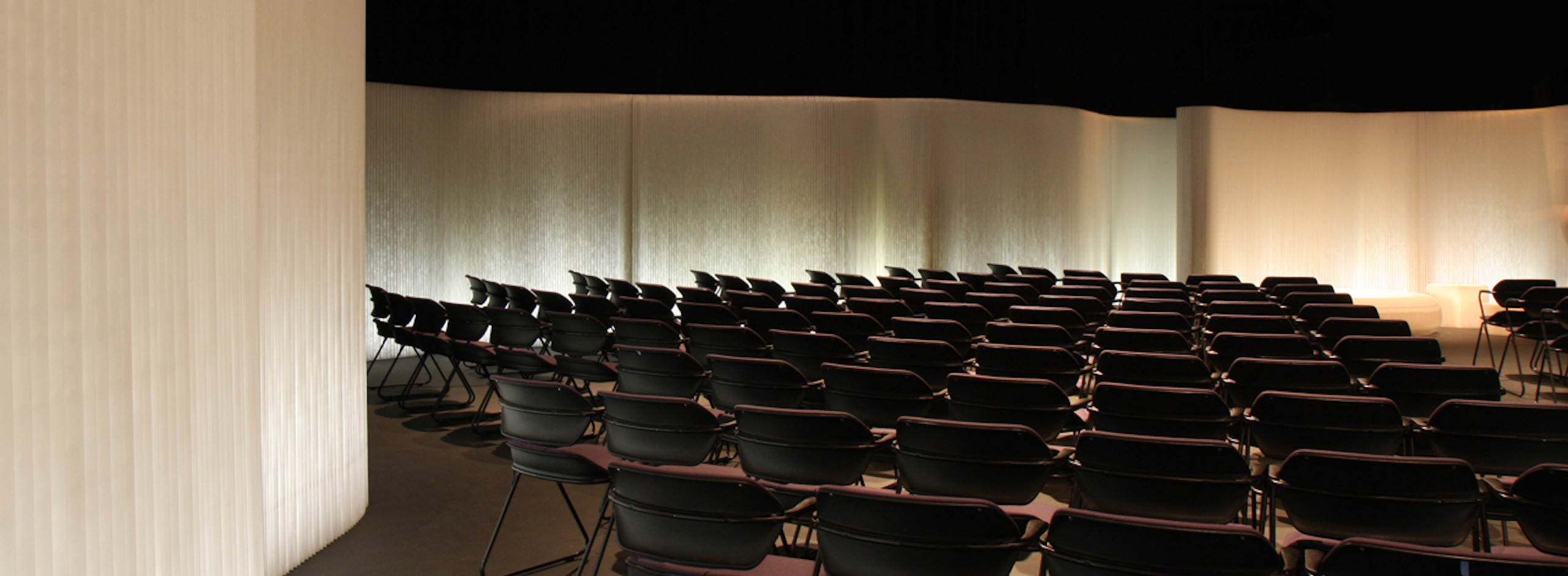 ballroom dividers - softwall partition used at the Peace Summit with the Dalai Lama