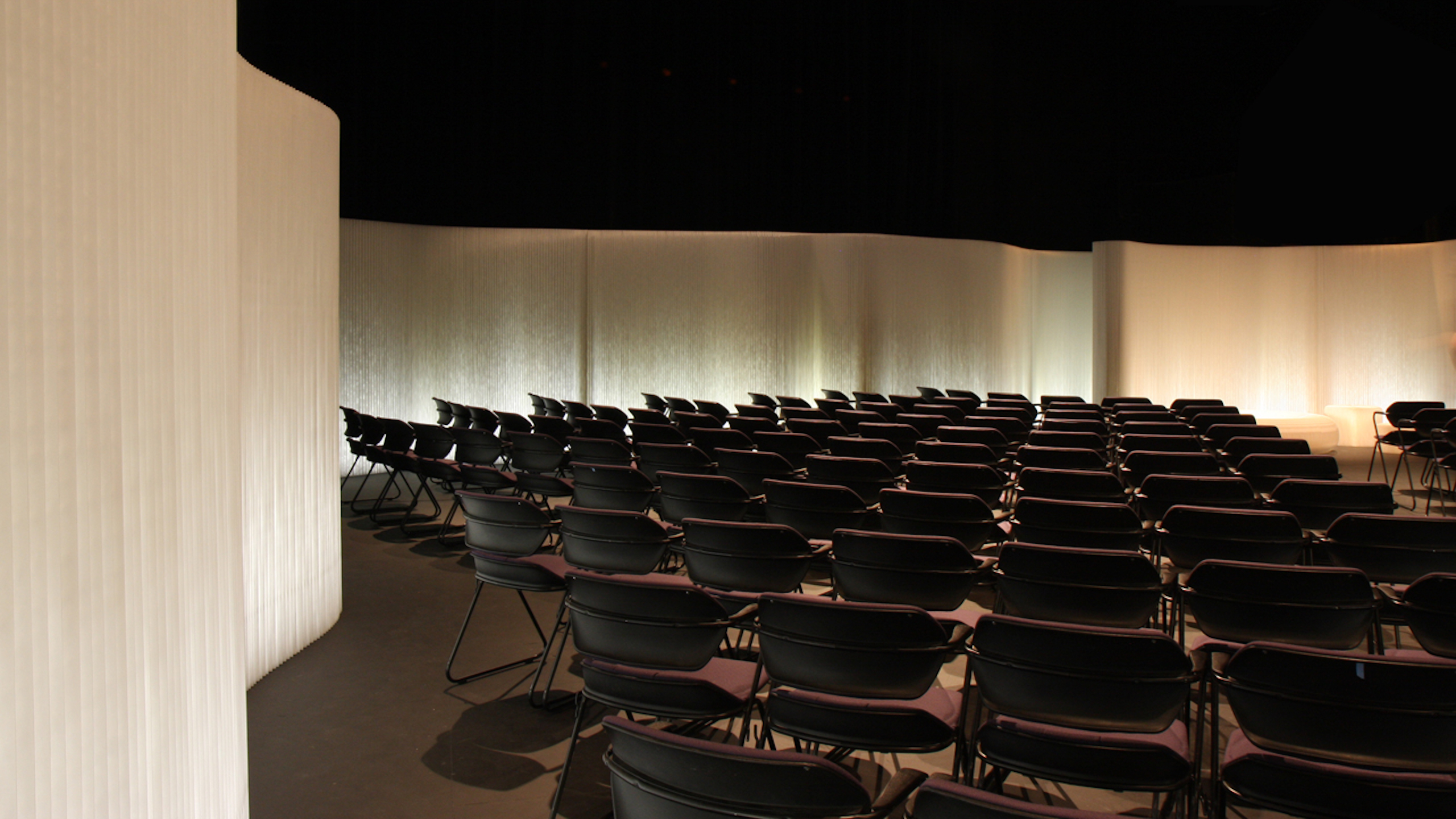 ballroom dividers - softwall partition used at the Peace Summit with the Dalai Lama
