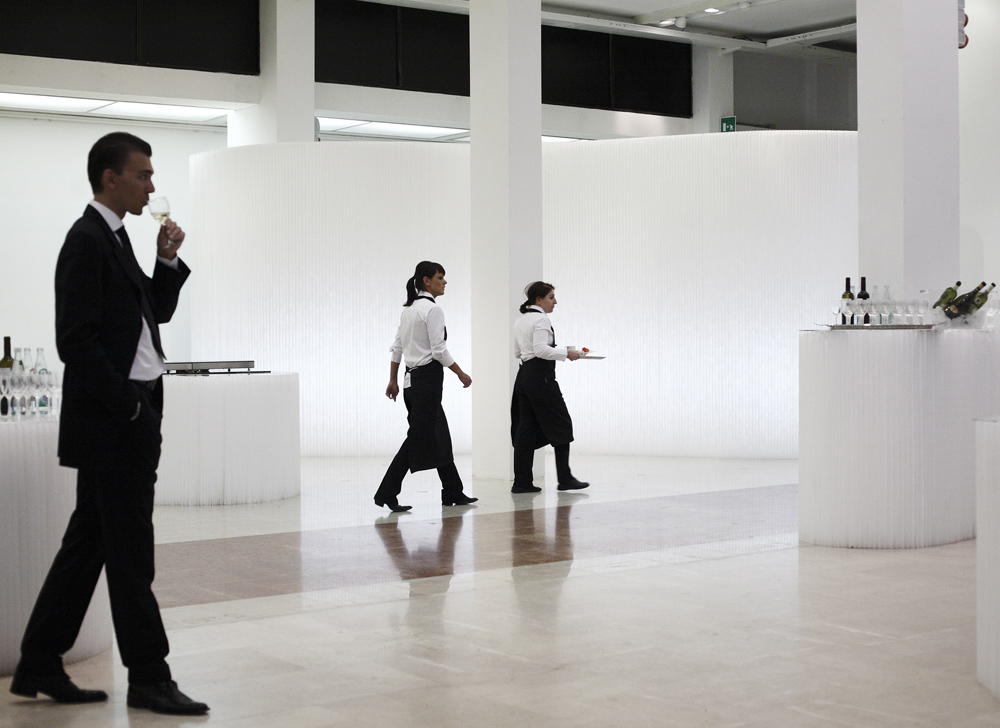 ballroom dividers - textile softwall and softblock