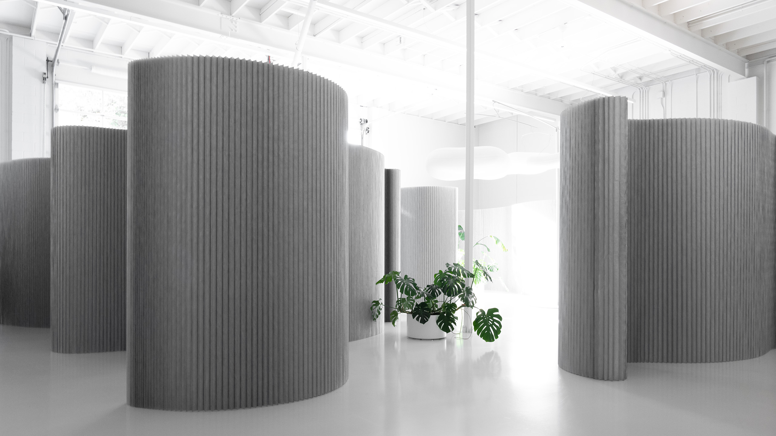 aluminum textile softwall