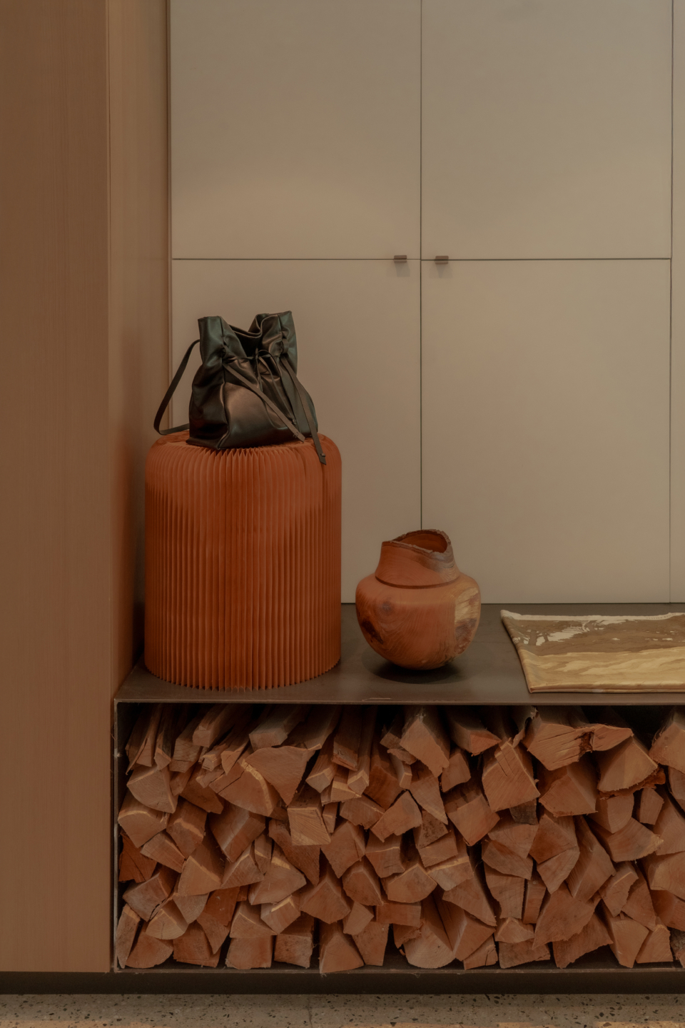 softseating stool folding paper honeycomb residential pop-up flexible light modular lamp molo Stephanie Forsythe Todd MacAllen